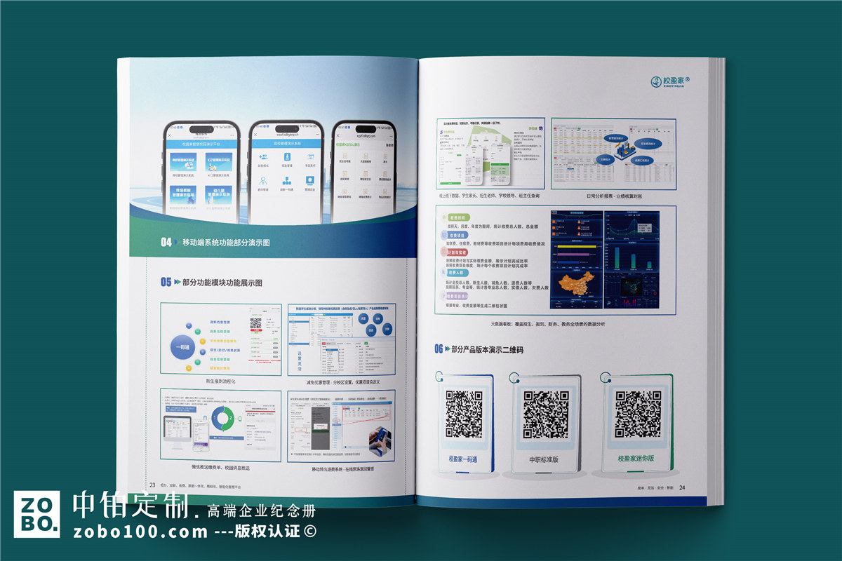 软件系统产品宣传册设计-互联网科技公司画册