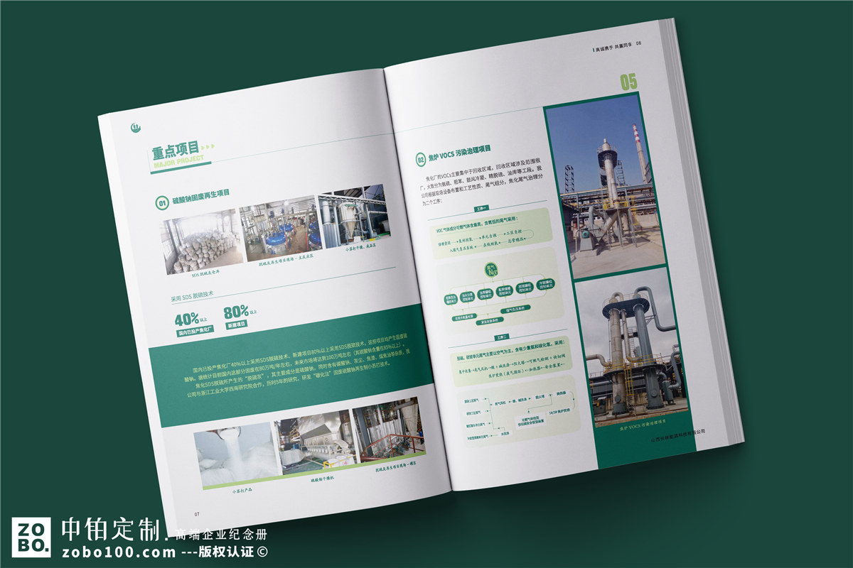 脱硫脱硝、余热回收企业宣传册-环境工程行业画册