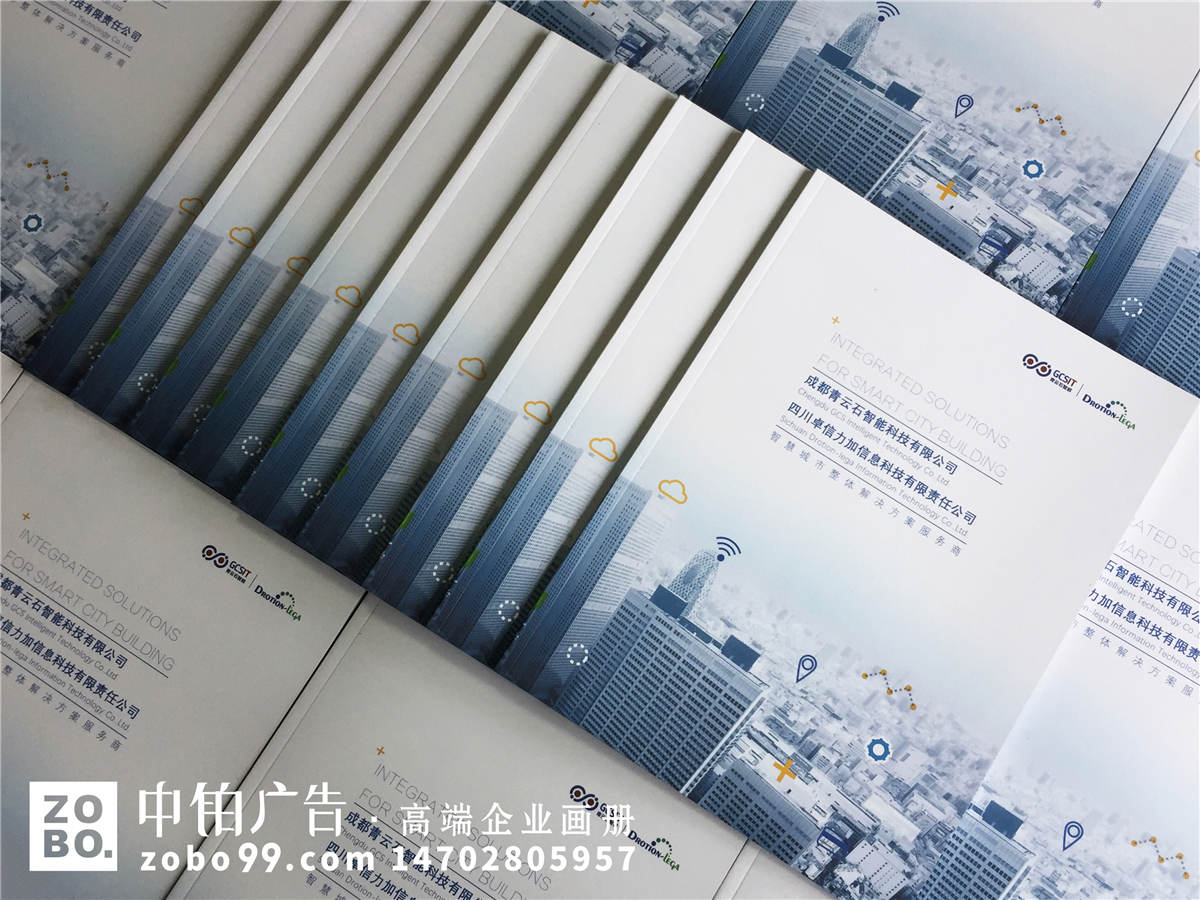 智慧城市技术、信息化集成企业宣传画册