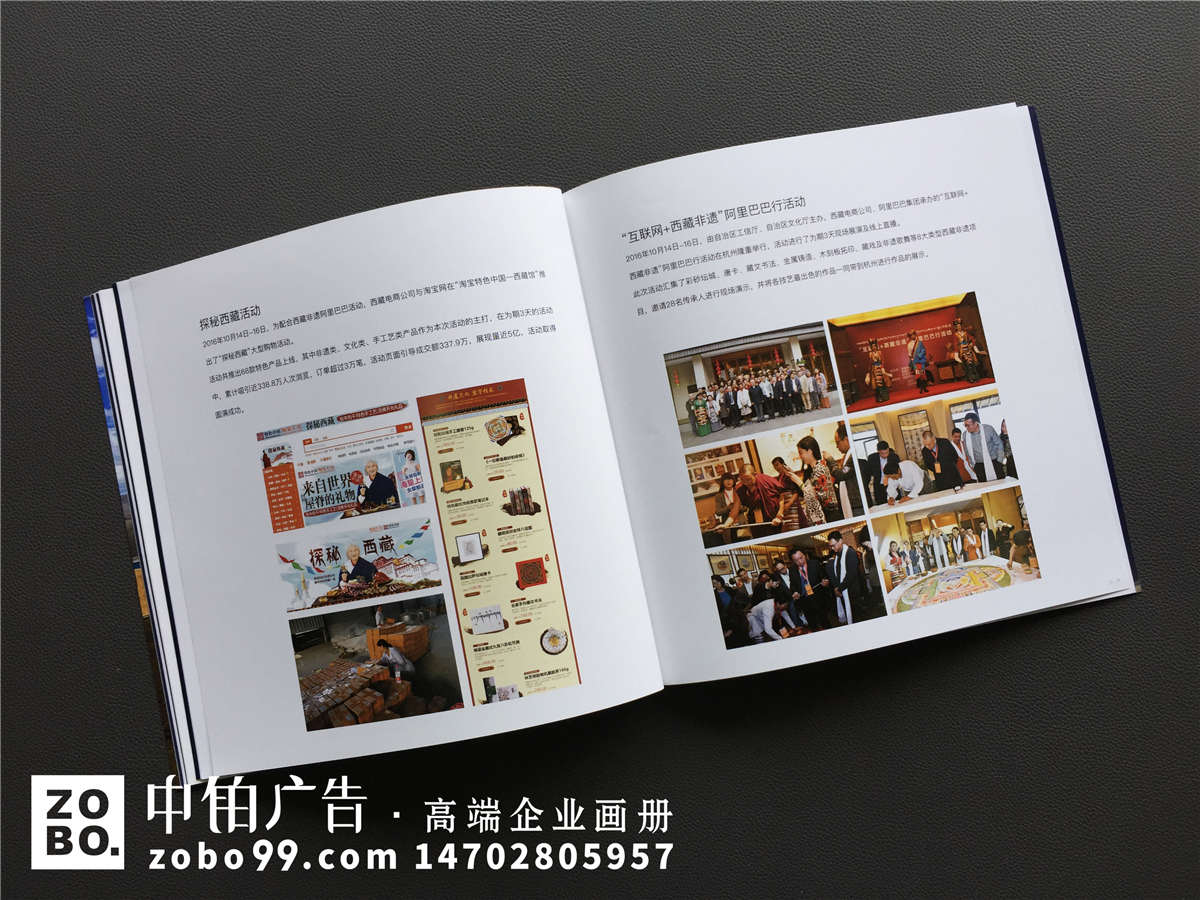 电子商务平台公司宣传画册