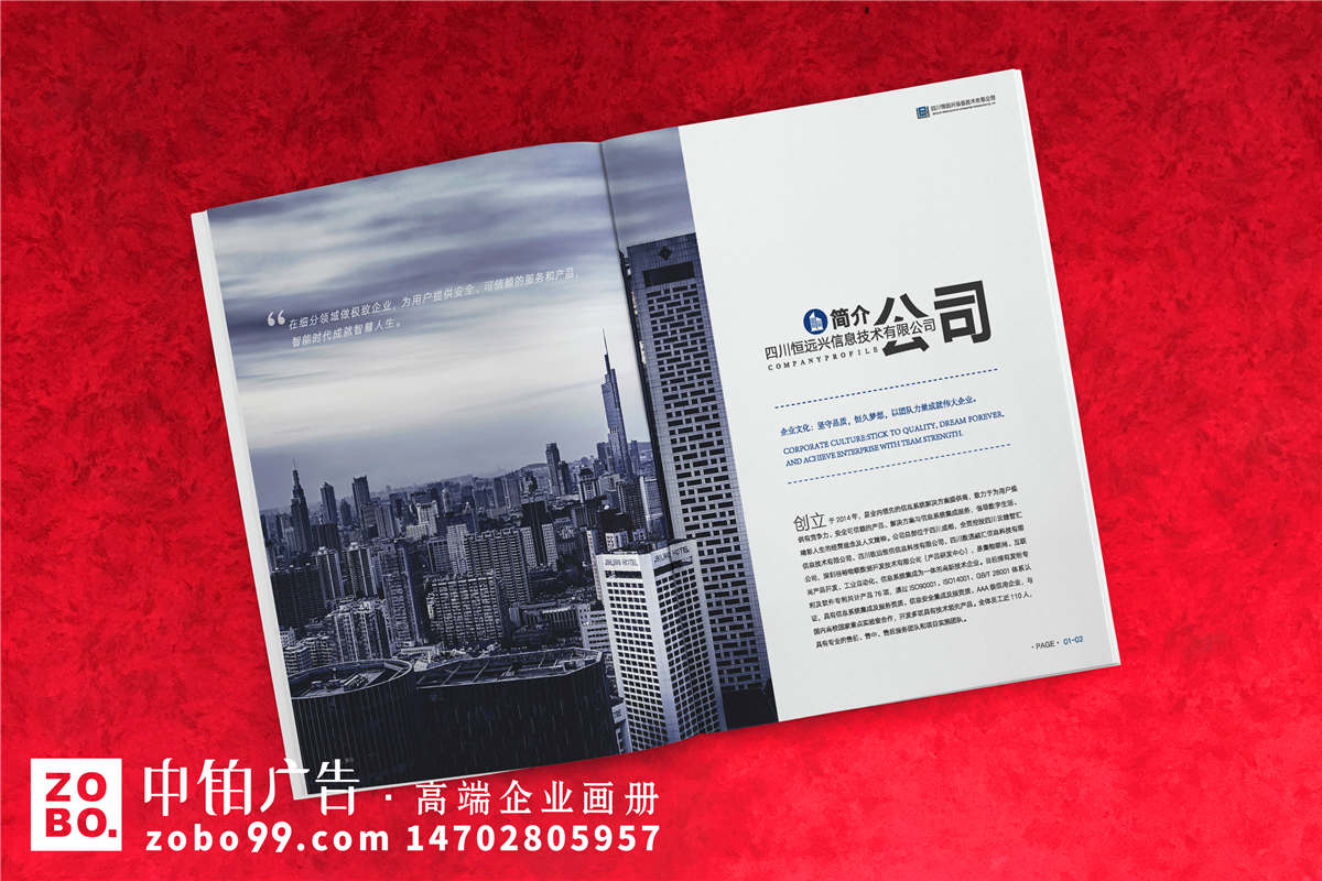 智能云技术企业宣传册设计-智慧物联网科技公司产品画册