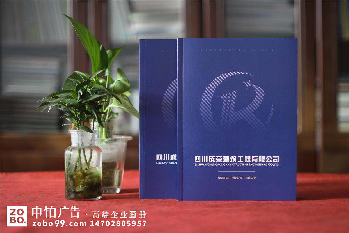 工程项目管理运营、项目施工公司画册