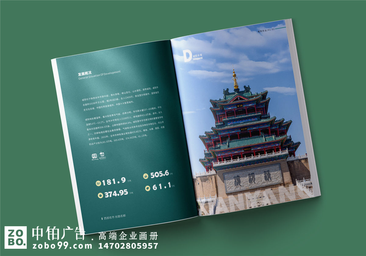 农业宣传册设计-农产品画册排版