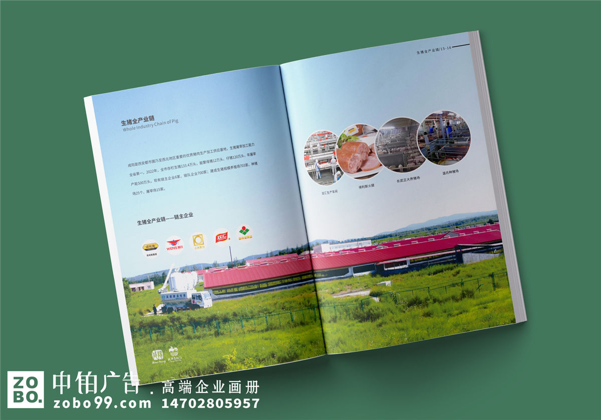 农业宣传册设计-农产品画册排版