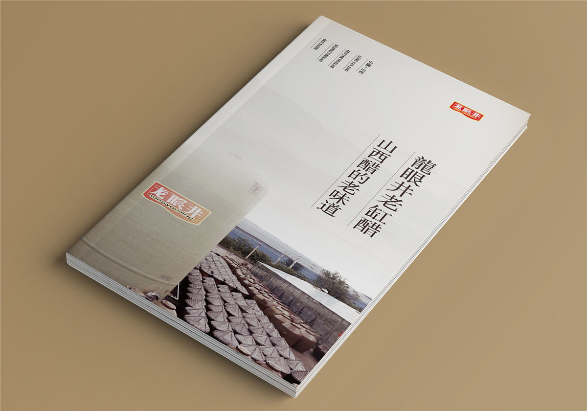 醋业产品宣传画册-展会招商醋类产品介绍样本册