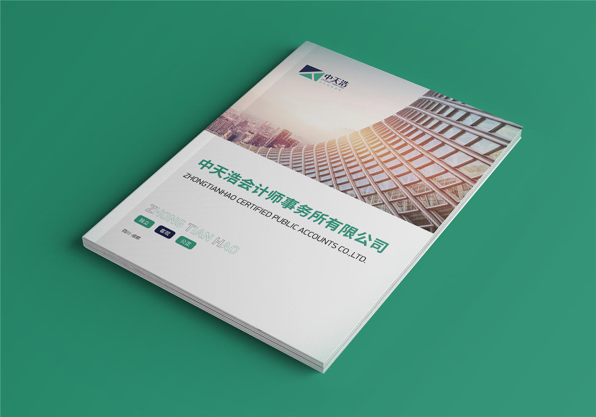 会计师事务所宣传册设计制作