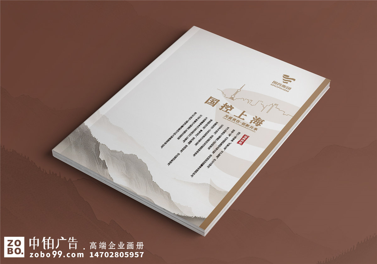 国药集团宣传册设计-医疗器械公司画册