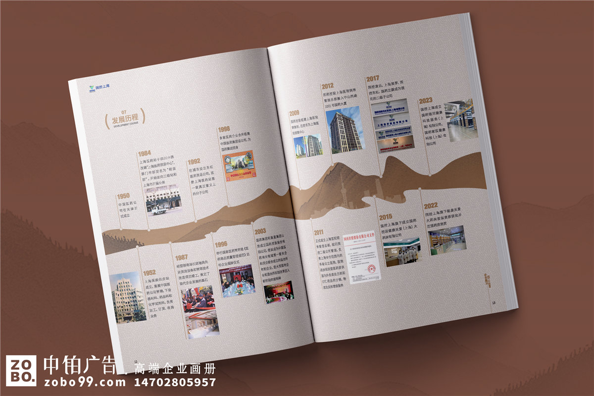 国药集团宣传册设计-医疗器械公司画册
