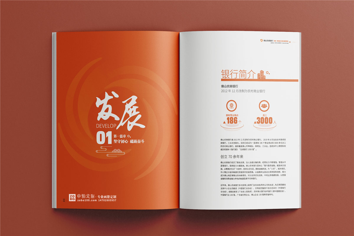 年度成果汇报画册设计哪家专业？银行年度成果画册真实案例分享