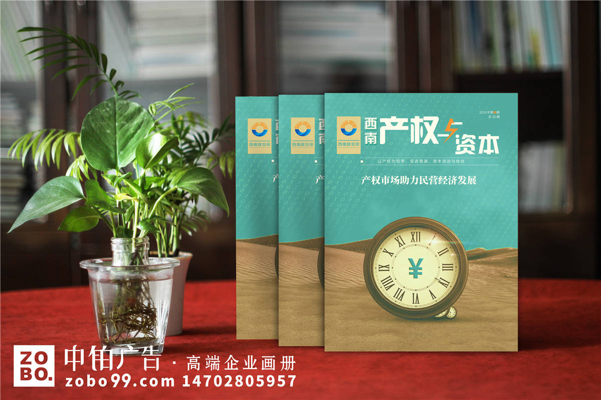 《产权与资本》企业内部刊物设计印刷