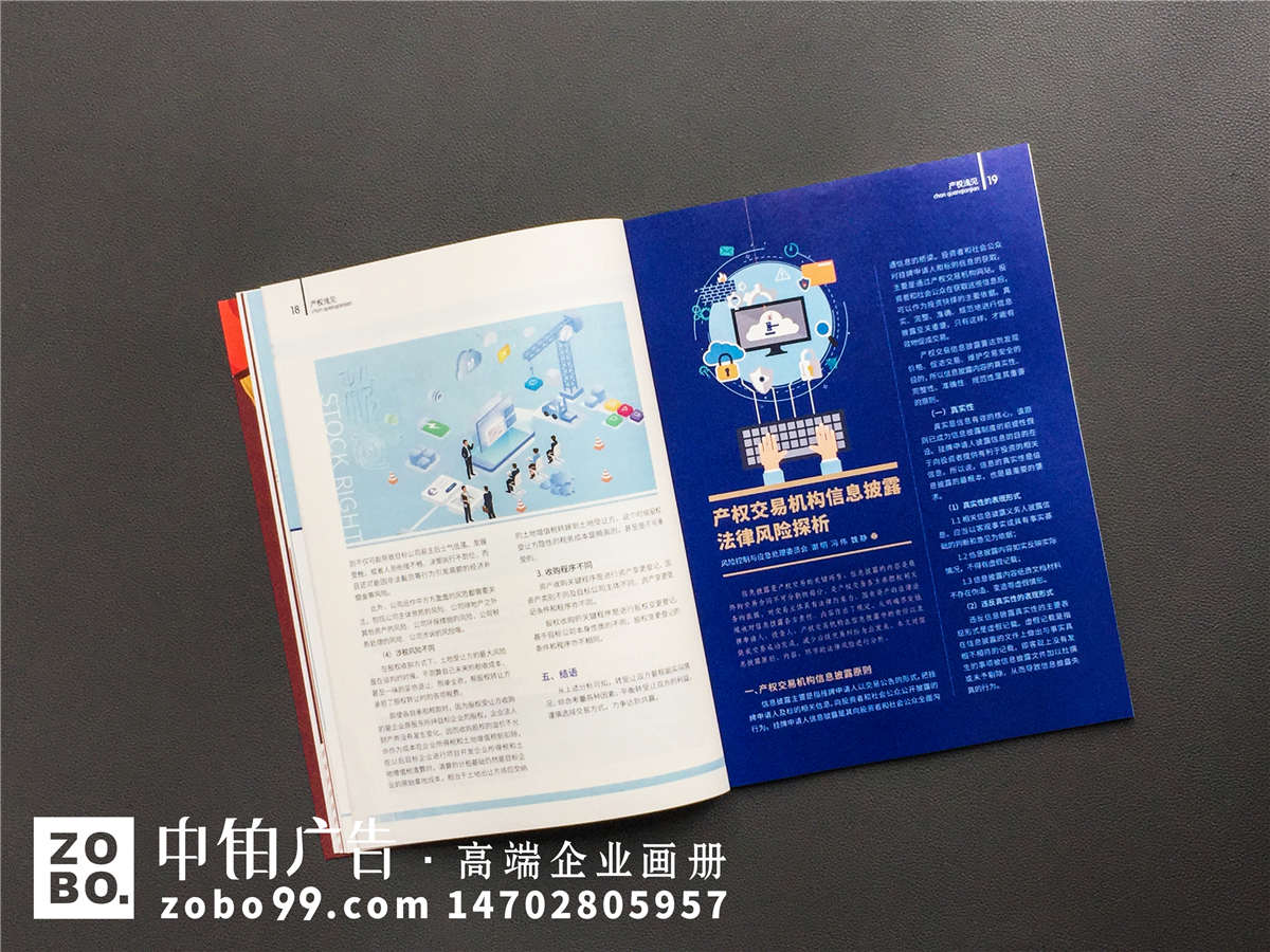 《产权与资本》公司内刊设计排版