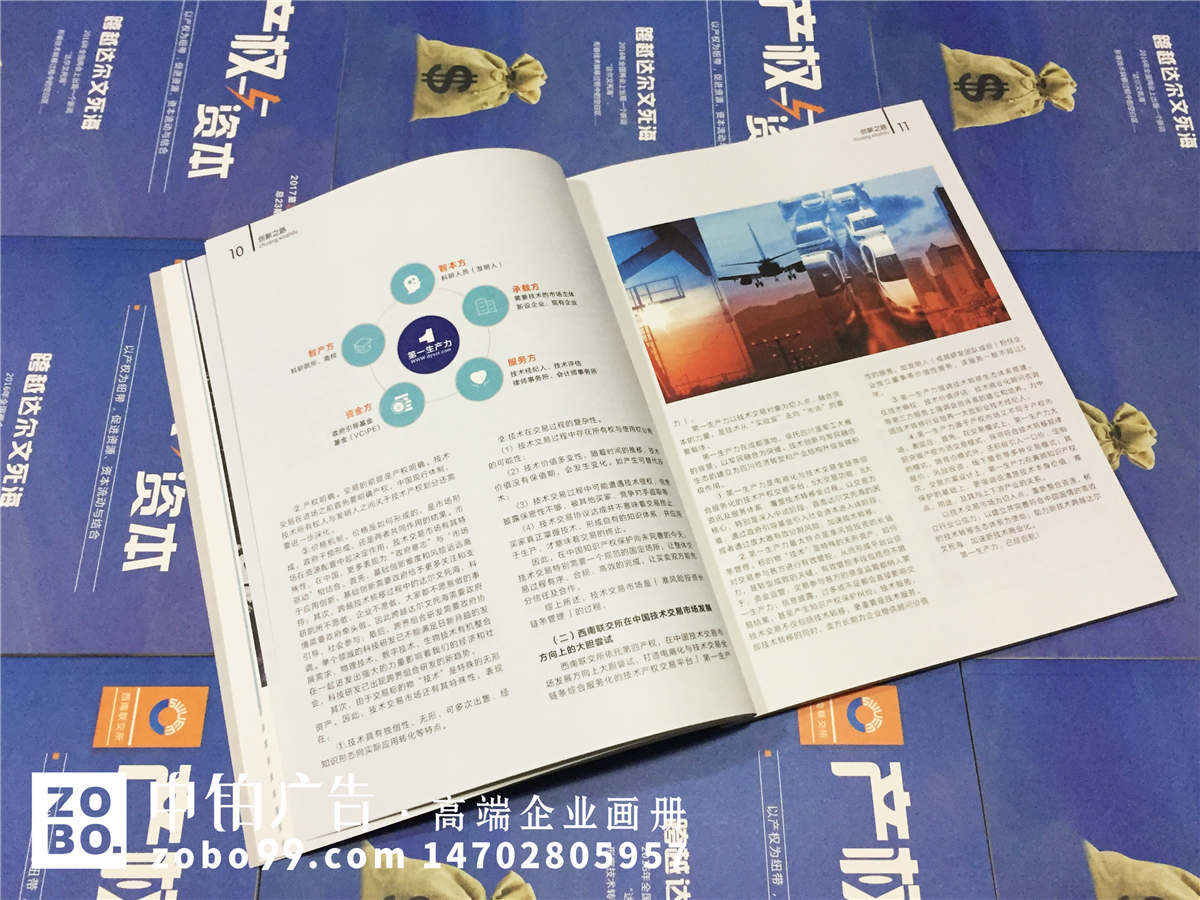 《产权与资本》企业内刊设计印刷