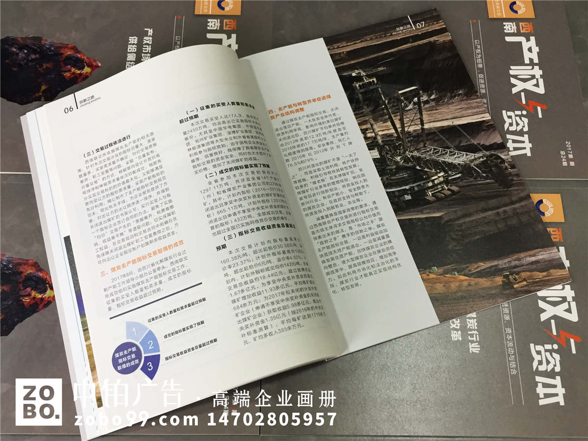 《产权与资本》企业内刊设计印刷