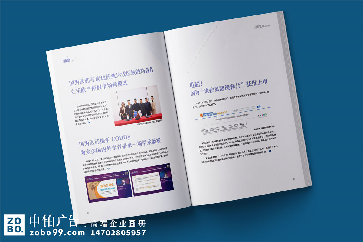公司年刊设计-企业刊物板块设计