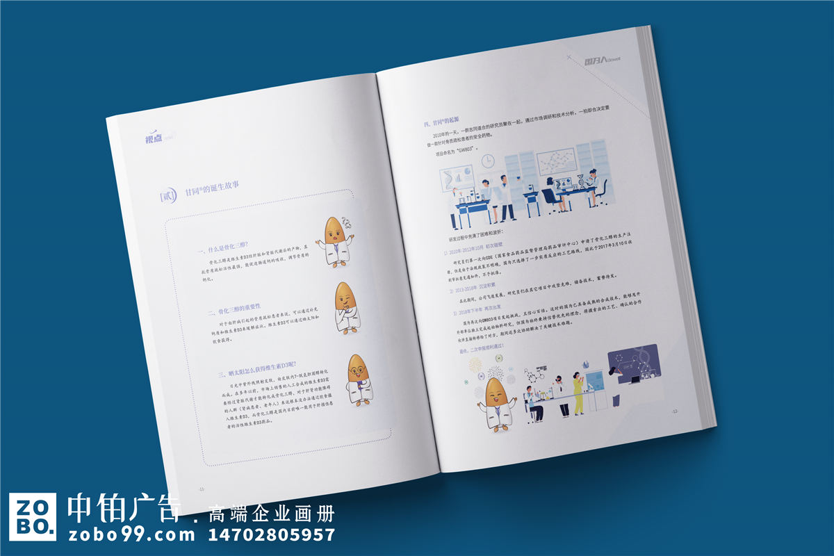 公司年刊设计-企业刊物板块设计