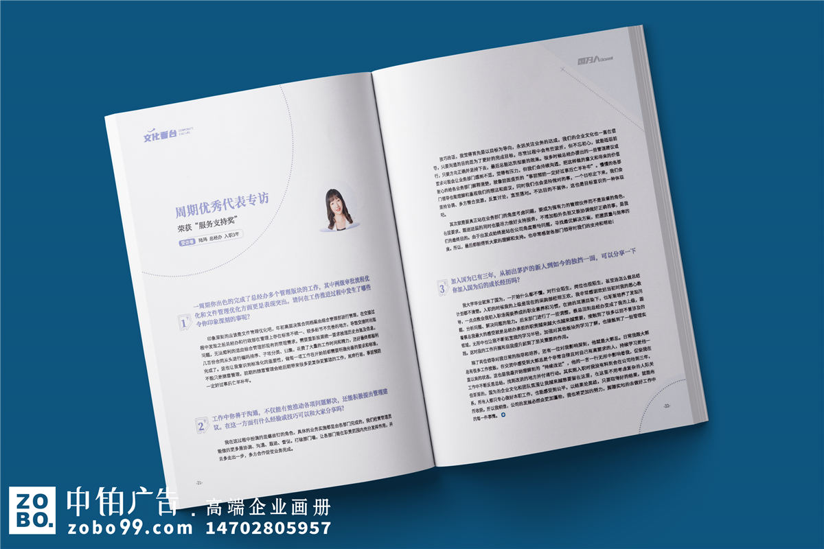 公司年刊设计-企业刊物板块设计